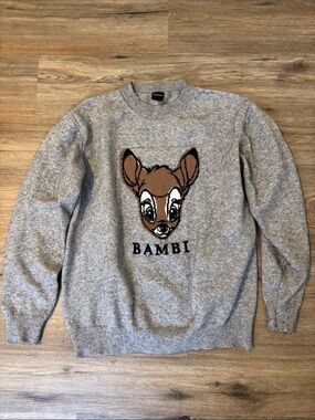 Bambi Graphic Crewneck Sweater